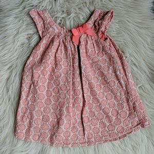 Cherokee Coral Embroidered Dress